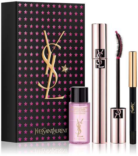 ysl curler mascara gift set|YSL curler eye makeup.